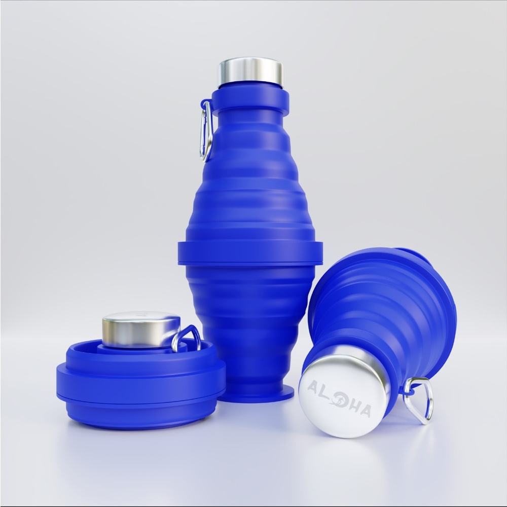 Unique Collapsible Aloha Water Bottle